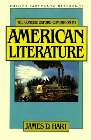 Stock image for The Concise Oxford Companion to American Literature for sale by ThriftBooks-Atlanta