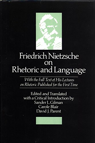 Friedrich Nietzsche on Rhetoric and Language (9780195051599) by Friedrich Nietzsche