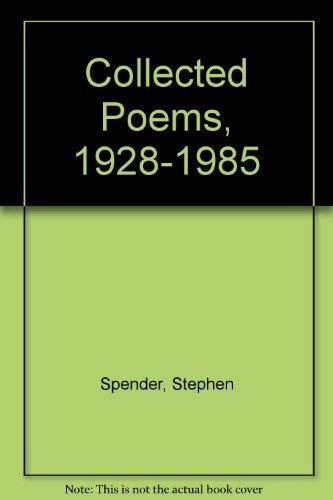 Stock image for Collected Poems, 1928-1985 for sale by Better World Books