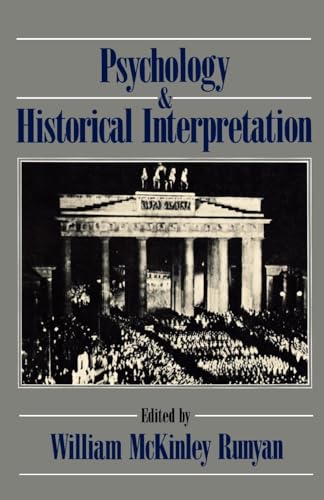 9780195053289: Psychology and Historical Interpretation