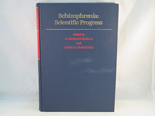 Beispielbild fr Schizophrenia: Scientific Progress zum Verkauf von J. HOOD, BOOKSELLERS,    ABAA/ILAB