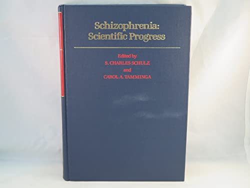 Stock image for Schizophrenia: Scientific Progress for sale by ThriftBooks-Atlanta