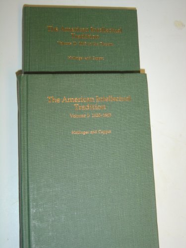 9780195057744: The American Intellectual Tradition: A Sourcebook.