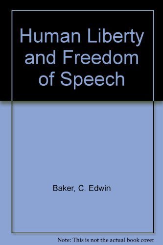 9780195057775: Human Liberty And Freedom of Speech