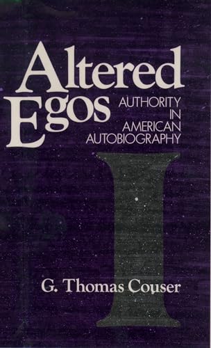 9780195058338: Altered Egos: Authority in American Autobiography