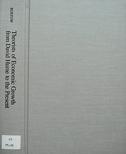 Beispielbild fr Theorists of Economic Growth from David Hume to the Present: With a Perspective on the Next Century zum Verkauf von WorldofBooks