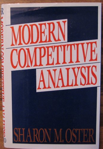 Stock image for Modern Competitive Analysis for sale by WorldofBooks