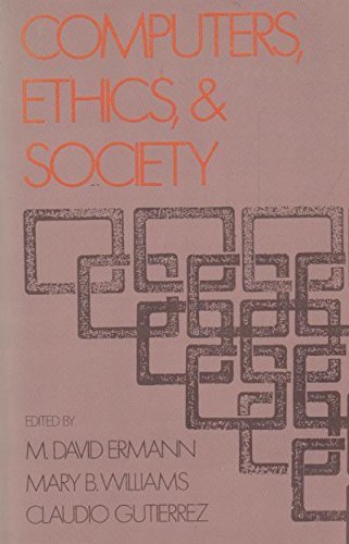9780195058505: Computers, Ethics and Society