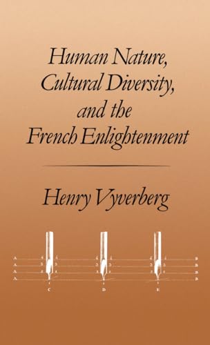 9780195058642: Human Nature, Cultural Diversity, and the French Enlightenment