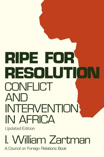 Stock image for Ripe for Resolution : Conflict and Intervention in Africa for sale by Better World Books