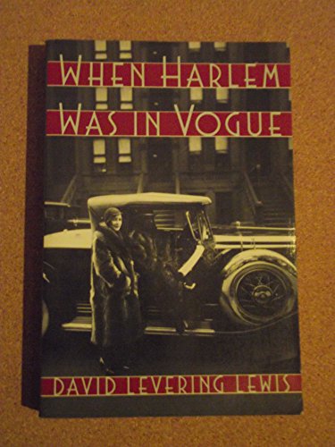 9780195059694: When Harlem Was in Vogue