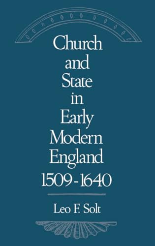 Church and State in Early Modern England, 1509-1640