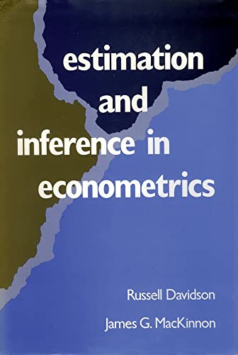 Stock image for Estimation and Inference in Econometrics for sale by Better World Books: West