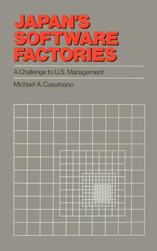 Beispielbild fr Japan's Software Factories : A Challenge to U. S. Management zum Verkauf von Better World Books