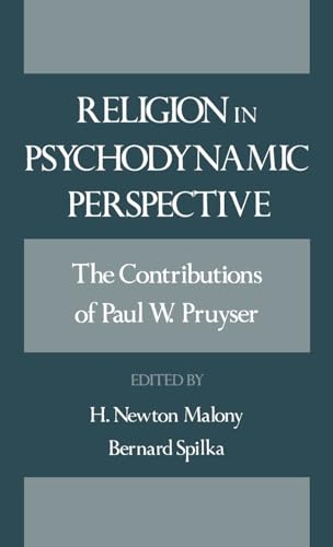 Imagen de archivo de Religion in Psychodynamic Perspective: The Contributions of Paul W. Pruyser a la venta por ThriftBooks-Dallas