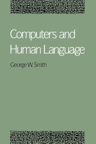 Beispielbild fr Computers and Human Language zum Verkauf von Wonder Book