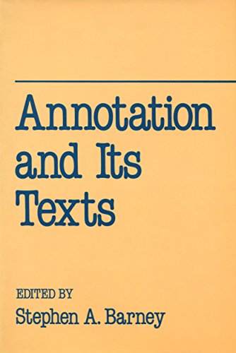 Stock image for Annotation and Its Texts for sale by Better World Books