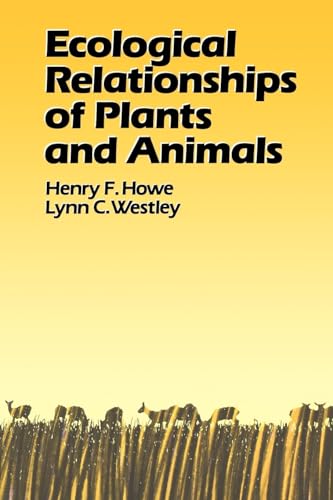 Beispielbild fr Ecological Relationships of Plants and Animals zum Verkauf von BooksRun