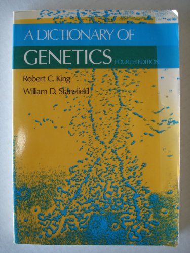 Imagen de archivo de A Dictionary of Genetics a la venta por Wonder Book