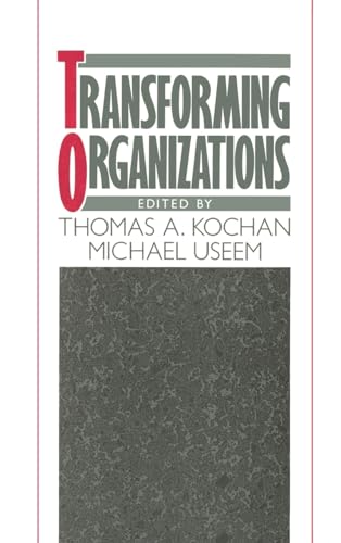 Imagen de archivo de Transforming Organizations a la venta por Open Books