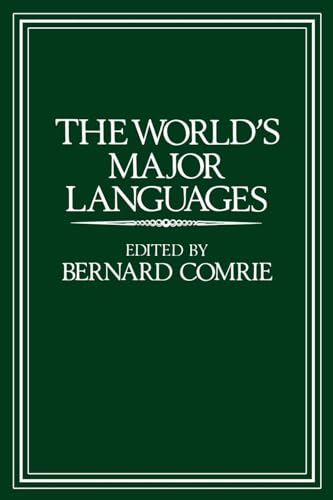 Beispielbild fr The World's Major Languages zum Verkauf von Better World Books