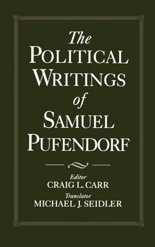 Beispielbild fr The Political Writings of Samuel Pufendorf zum Verkauf von Better World Books