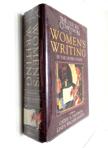 Beispielbild fr The Oxford Companion to Women's Writing in the United States zum Verkauf von Ammareal