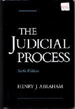 9780195068016: The Judicial Process: An Introductory Analysis of the Courts of the United States, England and France