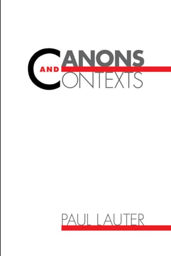 9780195068320: Canons and Contexts