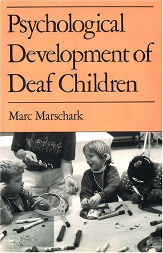 Stock image for Psychological Development of Deaf Children for sale by Better World Books