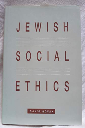 Beispielbild fr Jewish Social Ethics zum Verkauf von Better World Books
