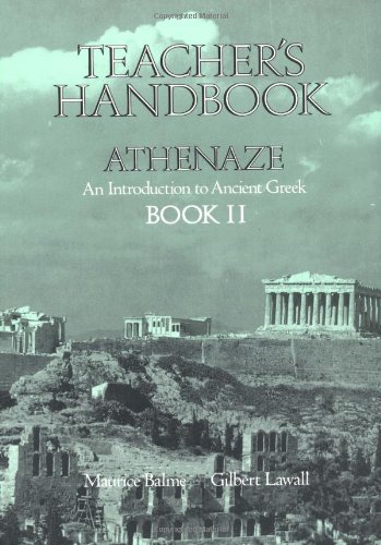Stock image for Teachers Handbook for Athenaze, Book 2 for sale by BooksRun