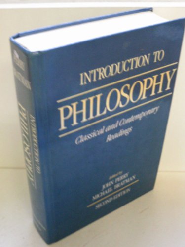 9780195069365: Introduction to Philosophy: Classical and Contemporary Readings