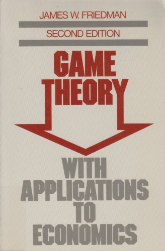 9780195070538: Game Theory with Applications to Economics