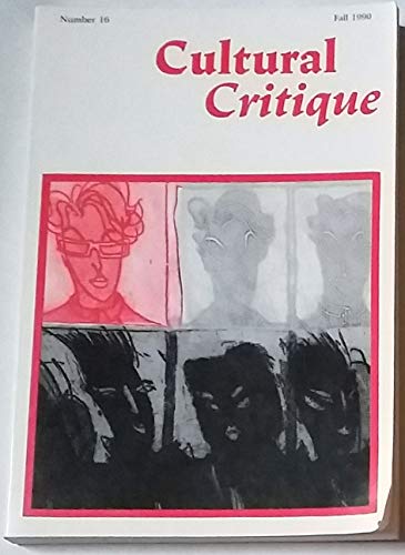 Beispielbild fr Cultural Critique #16 Jrnl/Ppr [Paperback] by Oxford University Press zum Verkauf von Poverty Hill Books