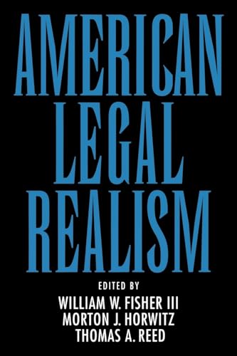 Stock image for American Legal Realism for sale by Ergodebooks