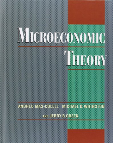 9780195073409: Microeconomic Theory