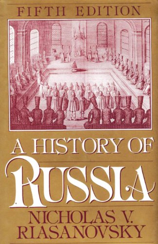 Beispielbild fr A History of Russia zum Verkauf von Wonder Book