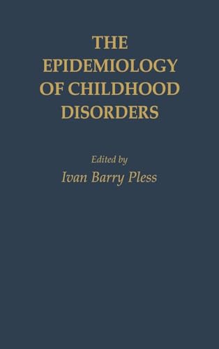 Stock image for Epidemiology of Childhood Disorders for sale by Wonder Book