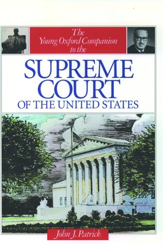 Imagen de archivo de The Young Oxford Companion to the Supreme Court of the United States a la venta por Better World Books