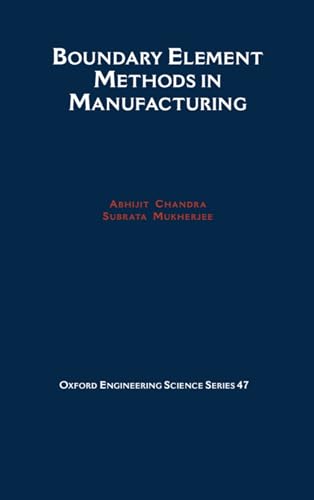Stock image for Boundary Element Methods in Manufacturing for sale by Book Bear