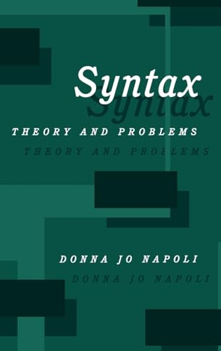 Syntax: Theory and Problems (Paperback) - Donna Jo Napoli