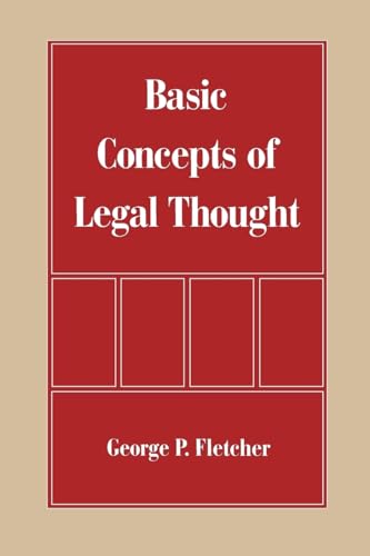 Imagen de archivo de Basic Concepts of Legal Thought a la venta por Wonder Book