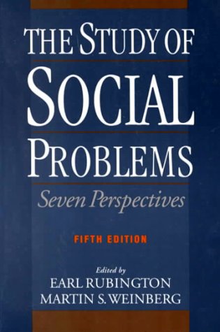 Stock image for The Study of Social Problems: Seven Perspectives for sale by Once Upon A Time Books