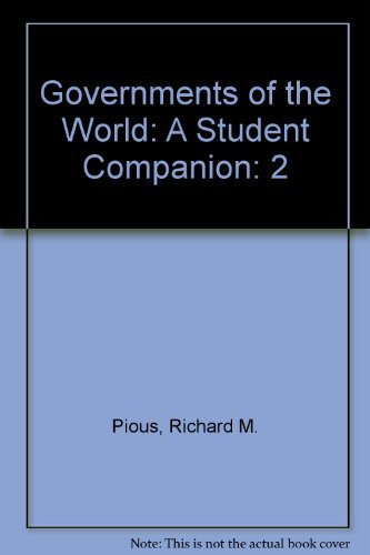 Stock image for Governments of the World: A Student Companion for sale by ThriftBooks-Atlanta