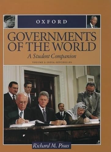 Imagen de archivo de Governments of the World: A Student Companion3-Volume Set: Volume 1: Aden--Imperialism; Volume 2: India--Seychelles; Volume 3: Sierra Leone--Zionism (Student Companions to American History) a la venta por SecondSale