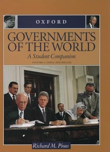 Stock image for Governments of the World: A Student Companion3-Volume Set: Volume 1: Aden--Imperialism; Volume 2: India--Seychelles; Volume 3: Sierra Leone--Zionism (Student Companions to American History) for sale by SecondSale