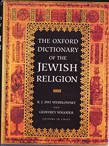 Immagine dell'editore per The Oxford Dictionary of the Jewish Religion venduto da Studibuch