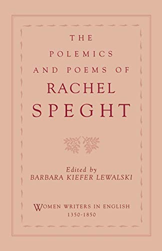 9780195086157: The Polemics & Poems of Rachel Speght (Women Writers in English 1350-1850)
