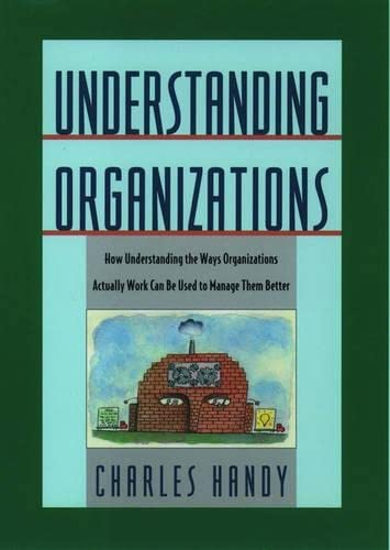 Imagen de archivo de Understanding Organizations a la venta por SecondSale